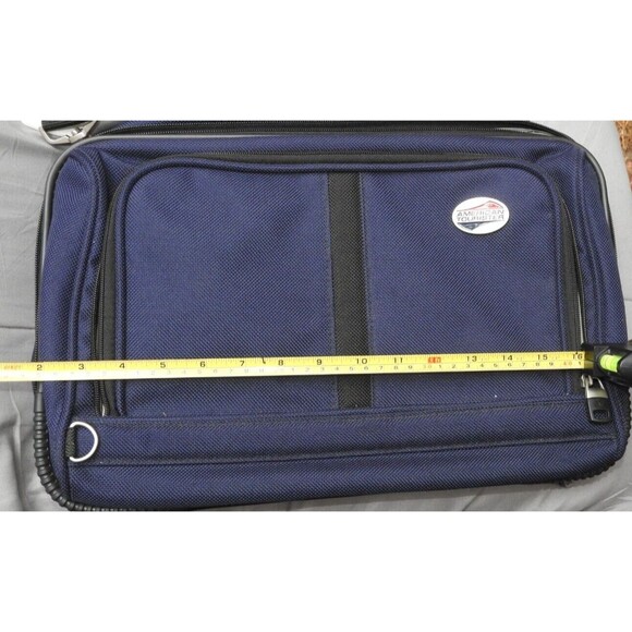 American Tourister Carry-On Bag + LeanTravel Compression Packing Cube (Grey) - Picture 9 of 12